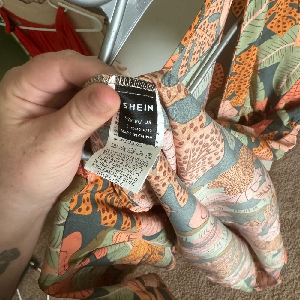 SHEIN Patterned Dress